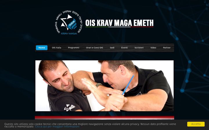 Screenshot of kravmaga-ois-italia.org