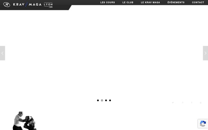Screenshot of kravmagalyon.com