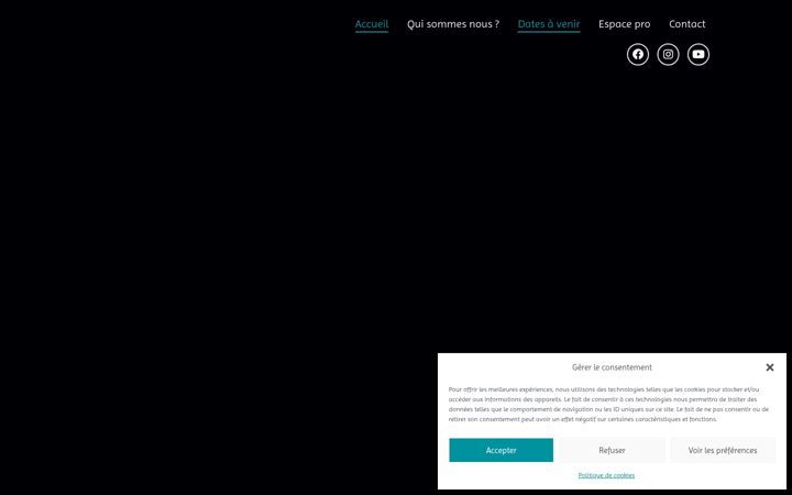 Screenshot of kraxrockmusic.fr