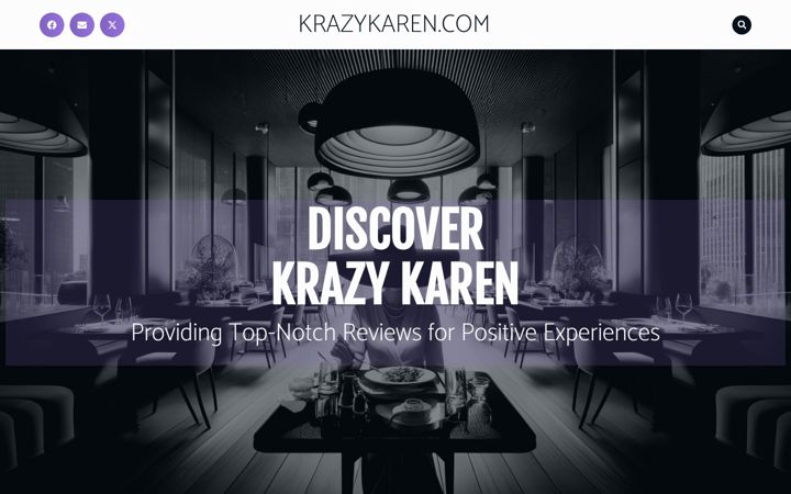 Screenshot of krazykaren.com