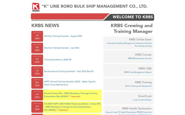 Screenshot of krbsgroup.com