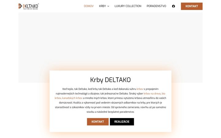 Screenshot of krbydeltako.sk