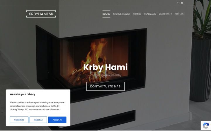 Screenshot of krbyhami.sk