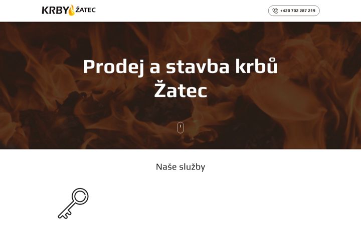 Screenshot of krbyzatec.cz