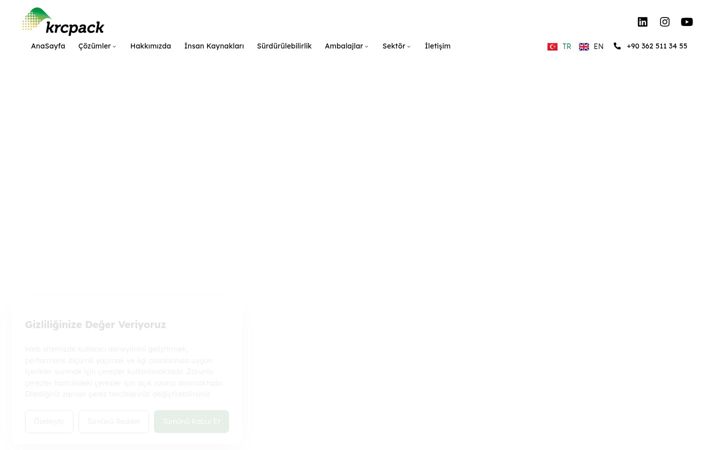 Screenshot of krcpack.com