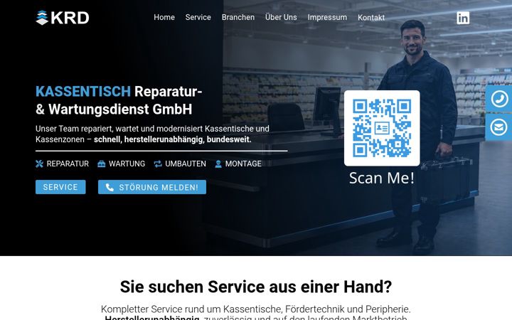 Screenshot of krd.de