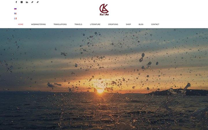 Screenshot of kre-art.fr