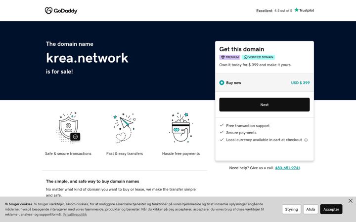 Screenshot of krea.network