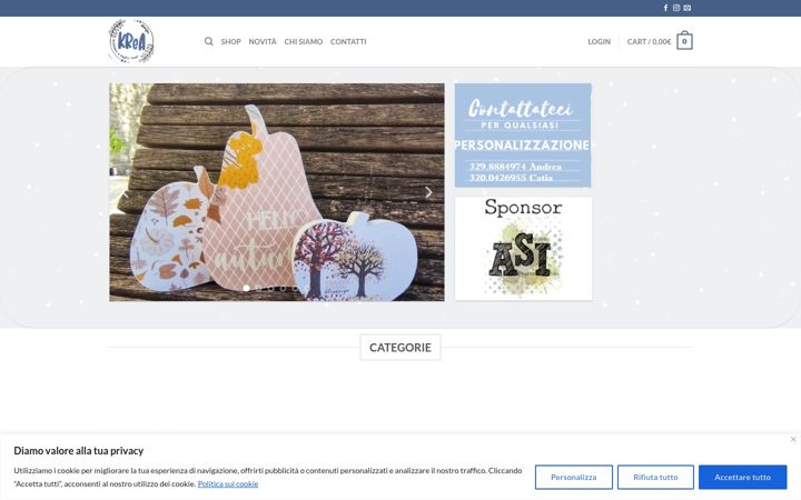 Screenshot of kreaincisioni.it