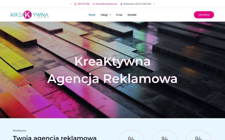 Screenshot of kreaktywna.pl