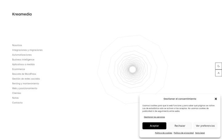 Screenshot of kreamedia.com