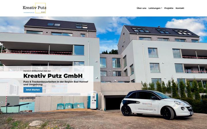 Screenshot of kreativ-putz.de