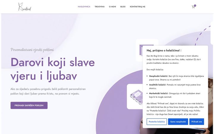 Screenshot of kreatival.hr