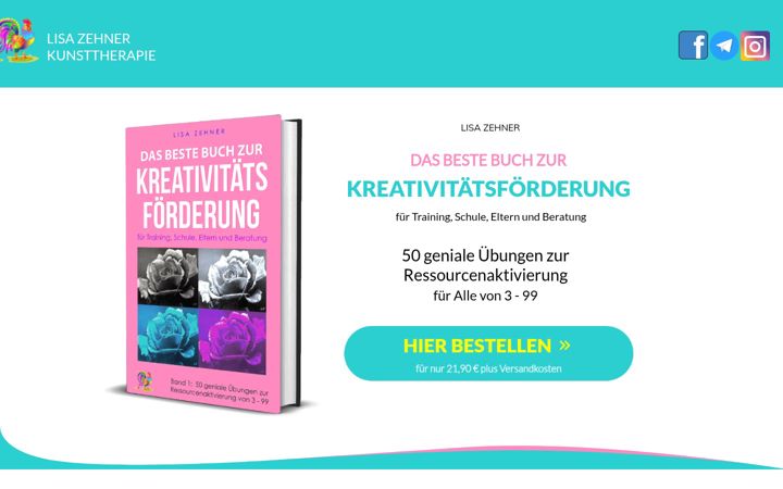 Screenshot of kreativbuch.at