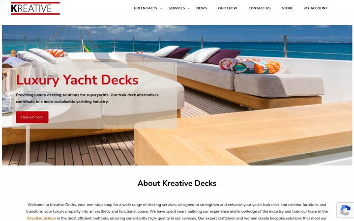 Skærmbillede af kreativedecks.com