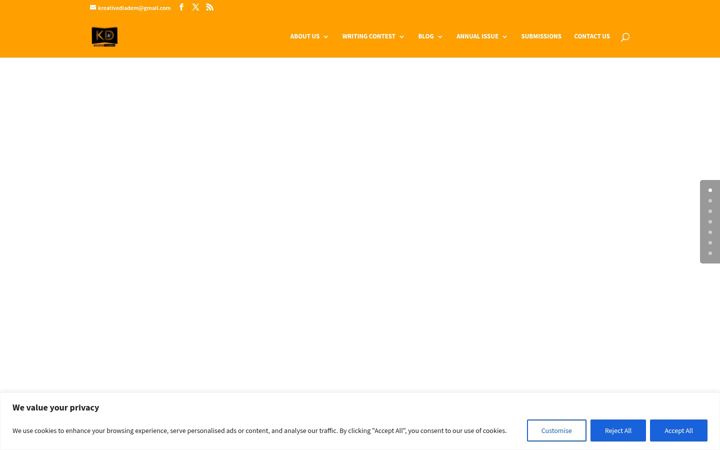 Screenshot of kreativediadem.com