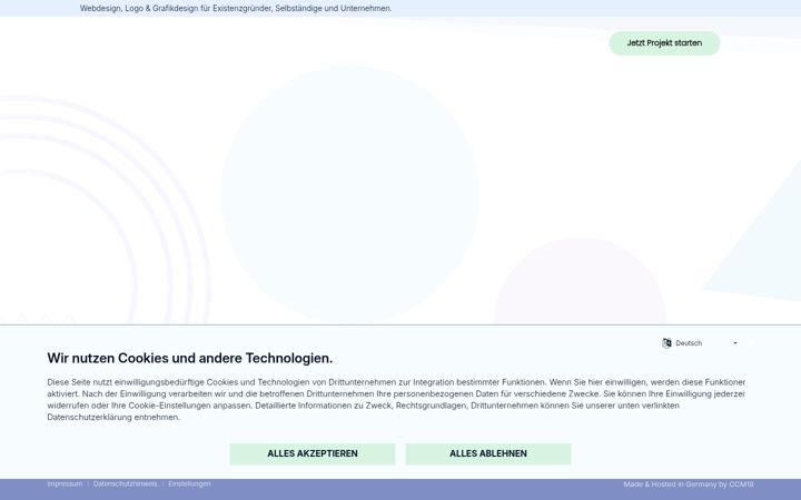 Screenshot of kreativer-blick.de