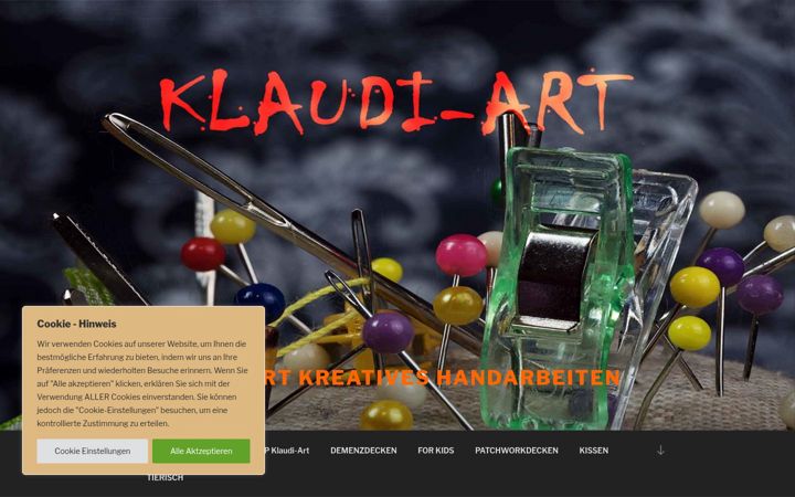 Screenshot of kreatives-handarbeiten.de