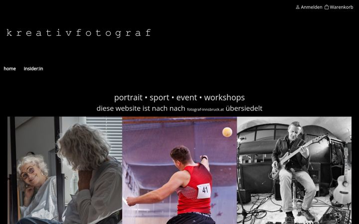 Screenshot of kreativfotograf.eu