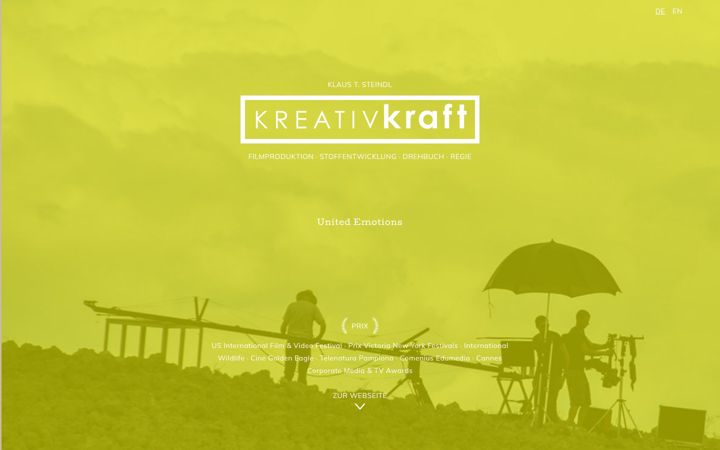 Screenshot of kreativkraft.com