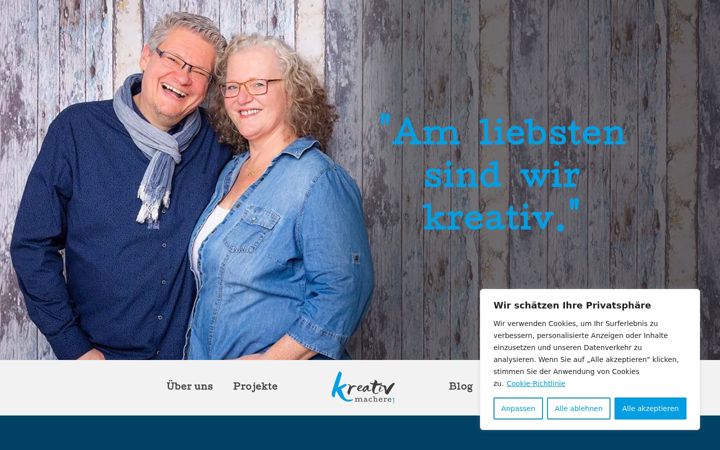 Screenshot of kreativmacherei.de