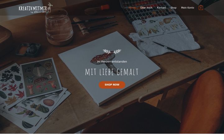 Screenshot of kreativmitmir.de