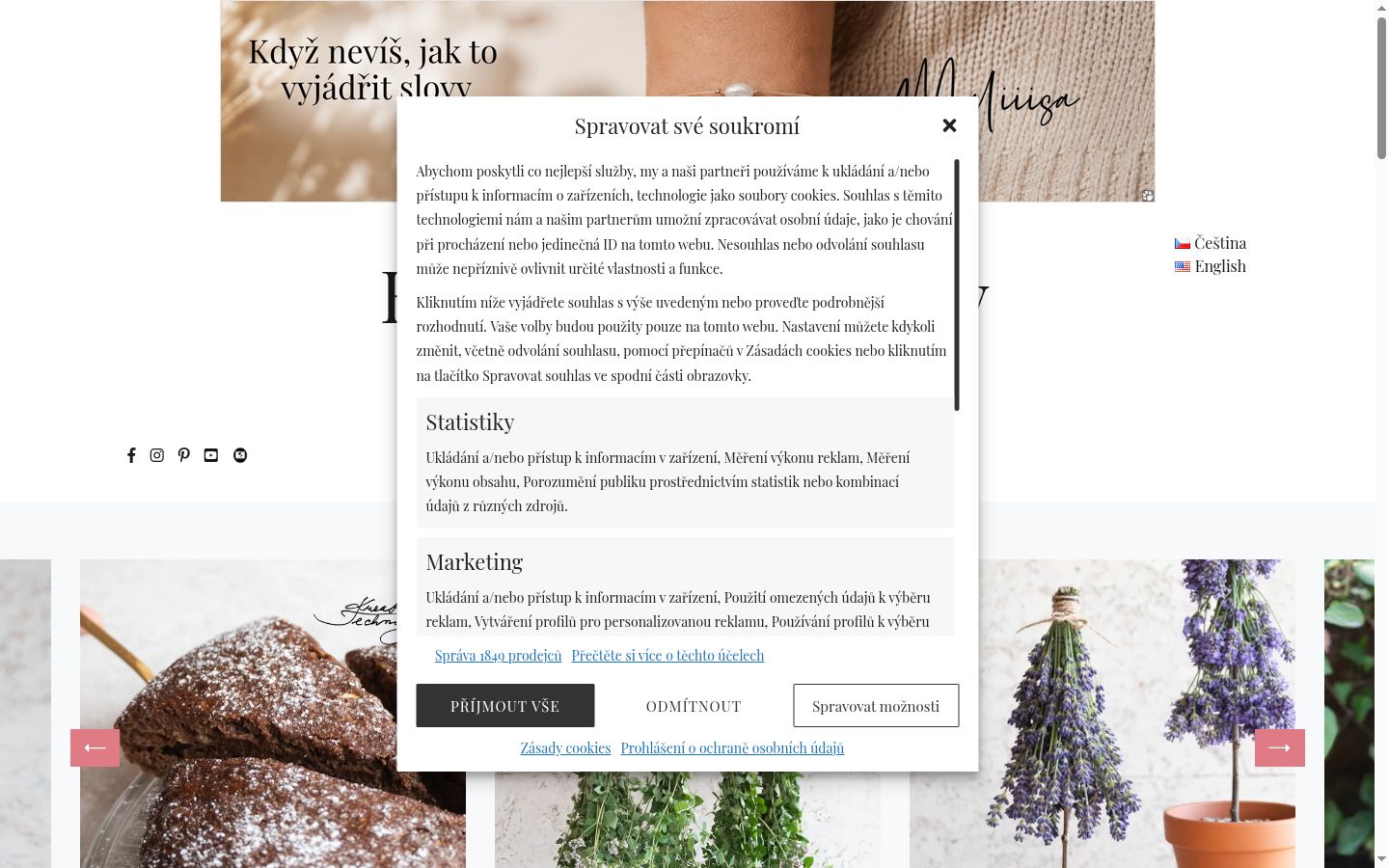 Kuvakaappaus suostumusbannerista, joka näytettiin ennen mitään vuorovaikutusta