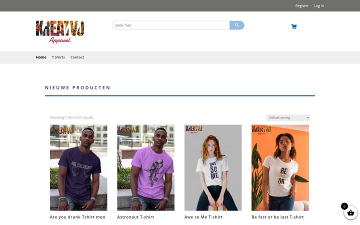 Screenshot of kreativoshop.nl