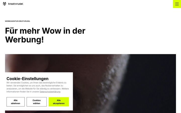 Screenshot of kreativrudel.de