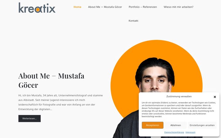 Screenshot of kreatix.net