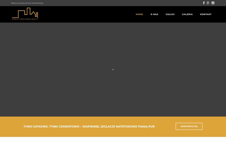 Screenshot of kreatywnydom.com.pl