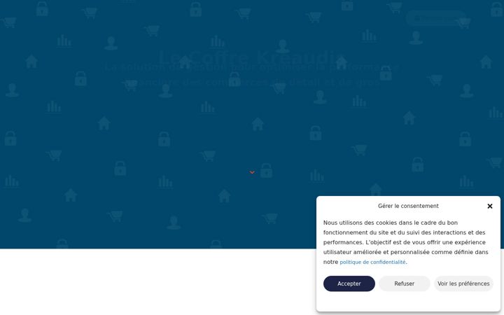 Screenshot of kreaudis.fr