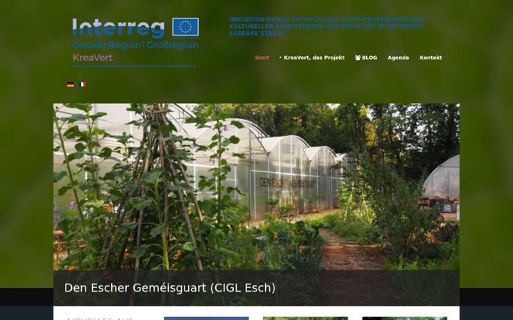 Screenshot of kreavert.eu