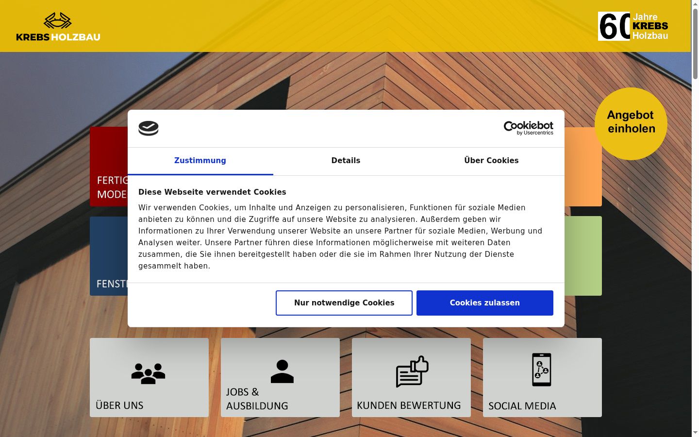 Captură de ecran a bannerului de consimțământ afișat înainte de orice interacțiune