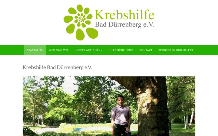 Screenshot of krebshilfe-badduerrenberg.de