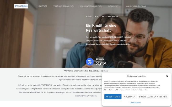 Skærmbillede af kreditbrucke-kb24.com