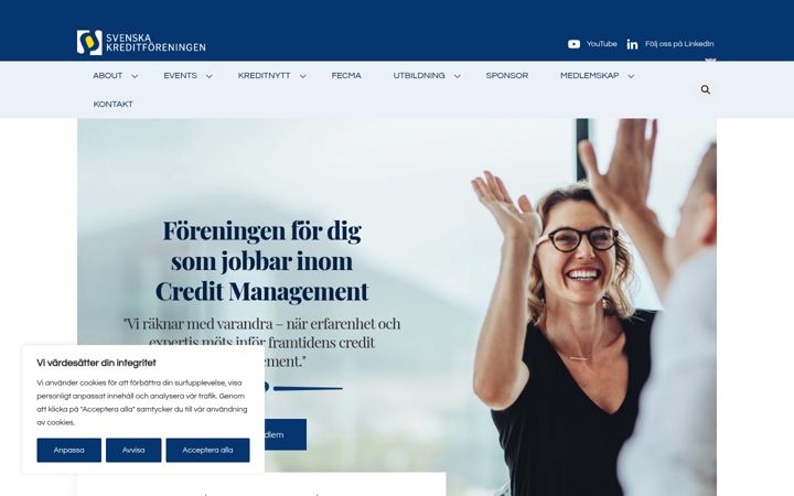 Screenshot of kreditforeningen.se