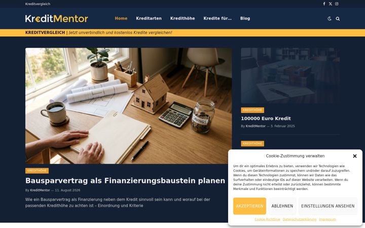 Screenshot of kreditmentor.de