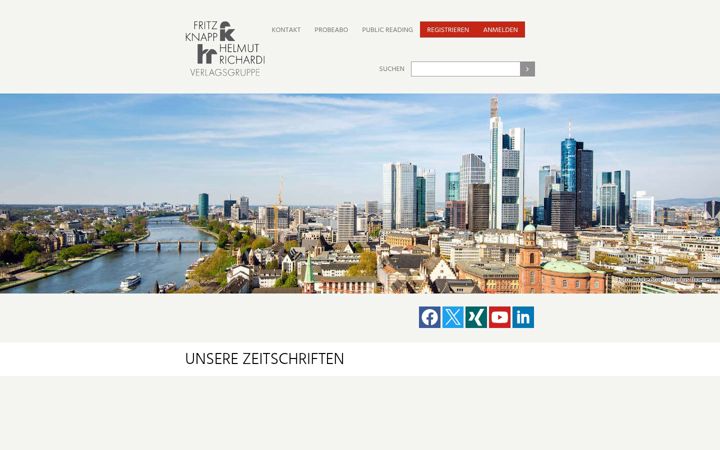 Screenshot of kreditwesen.de