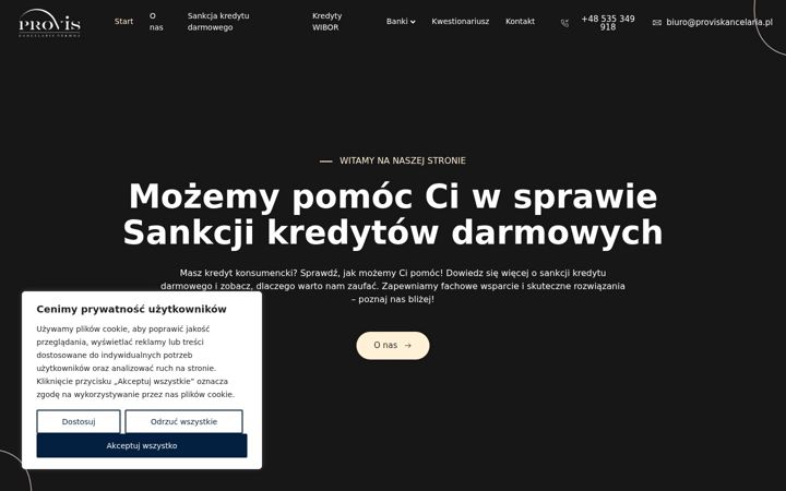 Screenshot of kredytbezplatny.pl