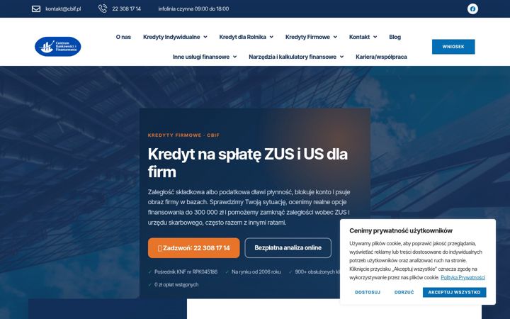 Screenshot of kredytnazus.pl