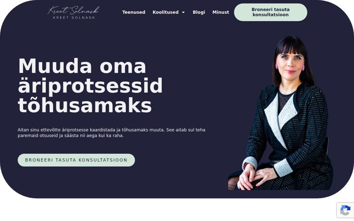 Skærmbillede af kreetsolnask.com