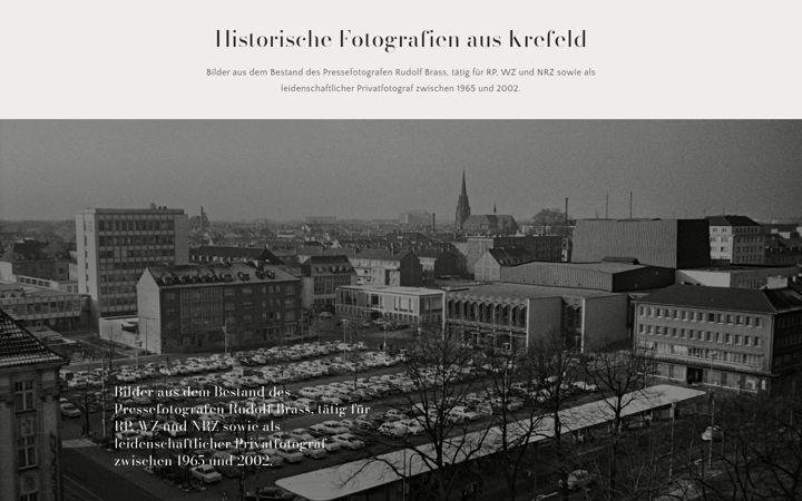 Skærmbillede af krefelderfotoarchiv.myshopify.com
