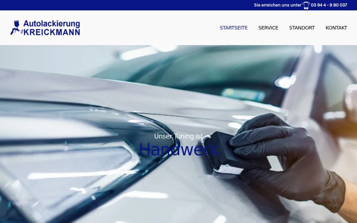 Screenshot of kreickmann.de