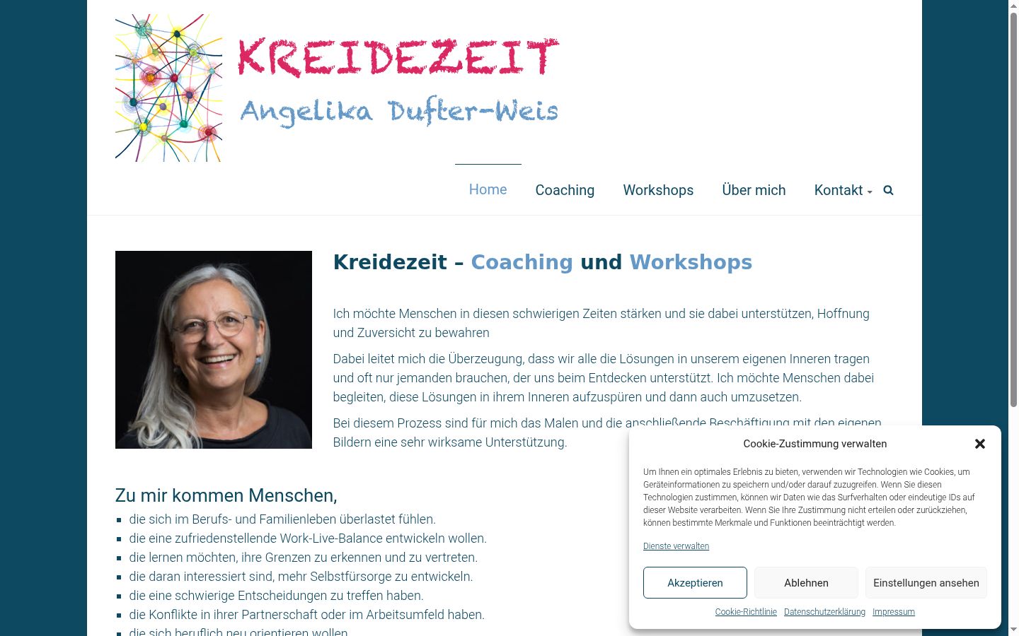 Screenshot tal-banner tal-kunsens muri qabel kwalunkwe interazzjoni