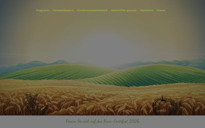 Screenshot of kreiserntefest-osl.de