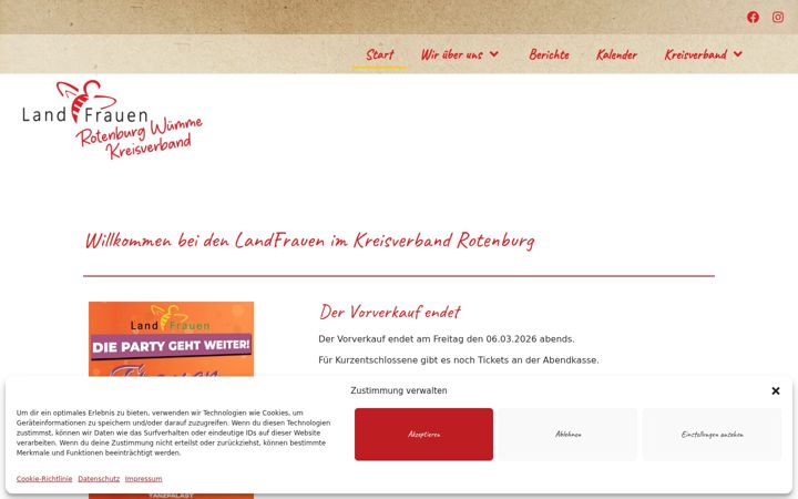 Screenshot of kreislandfrauen-rotenburg.de