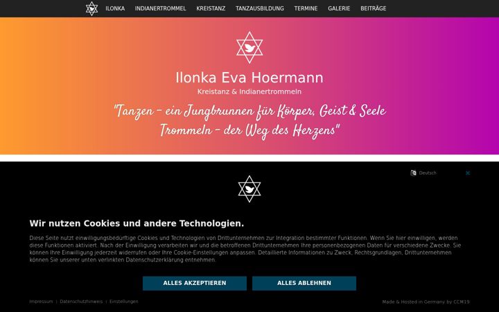 Screenshot of kreistanz.de