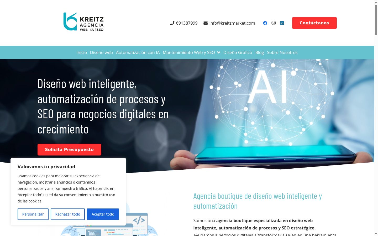 Sutikimo reklamjuostės, rodytos prieš bet kokią sąveiką, ekrano kopija