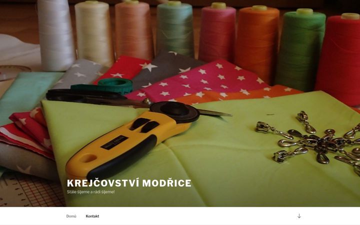Screenshot of krejcovstvi-modrice.cz